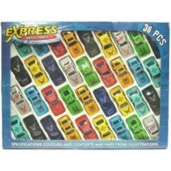 Express Super Power 36 Pack Of Toy Cars