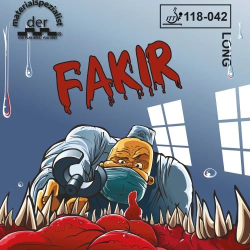 Table Tennis Rubber: Der Materialista Rubber Fakir