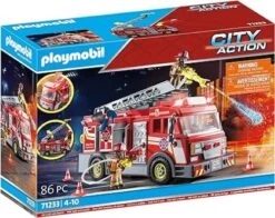 Playmobil – Fire Truck With Flashing Lights