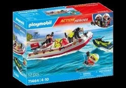 Playmobil – Fireboat With Water Scooter