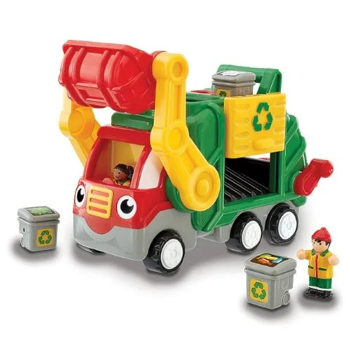 WOW Toys – Flip ‘n’ Tip Fred Recycling/Rubbish Truck - Image 2
