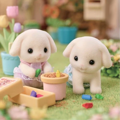 Sylvanian Families – Flora Rabbit Twins - Image 4