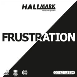 Table Tennis Rubber: Hallmark Frustration