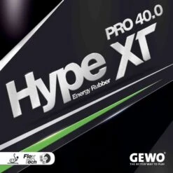Table Tennis Rubber: Gewo Hype XT Pro 40