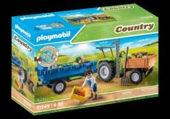Playmobil – Harvester Tractor With Trailer