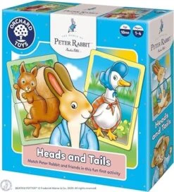 Orchard Toys: Peter Rabbitâ„¢ Heads And Tails Game