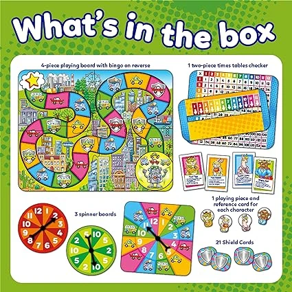 Orchard Toys: Times Tables Heroes Maths Game - Image 3