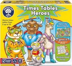 Orchard Toys: Times Tables Heroes Maths Game
