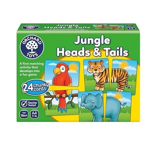 Orchard Toys: Jungle Heads And Tails Game