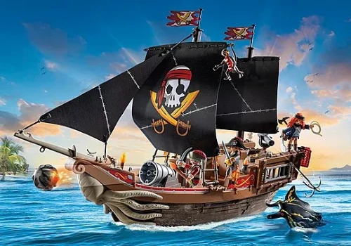Playmobil β Large Pirate Ship - Image 2