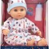 Dolls World Little Treasure – White Boy Baby Doll