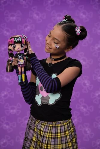 Decora Girlz Sticker ānā Style 11ā³ Collectable Fashion Doll ā Luna - Image 7