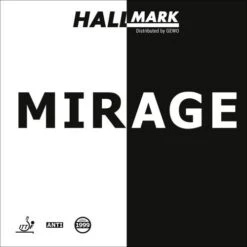 Table Tennis Rubber: Hallmark Mirage (Red 2.0mm Only)