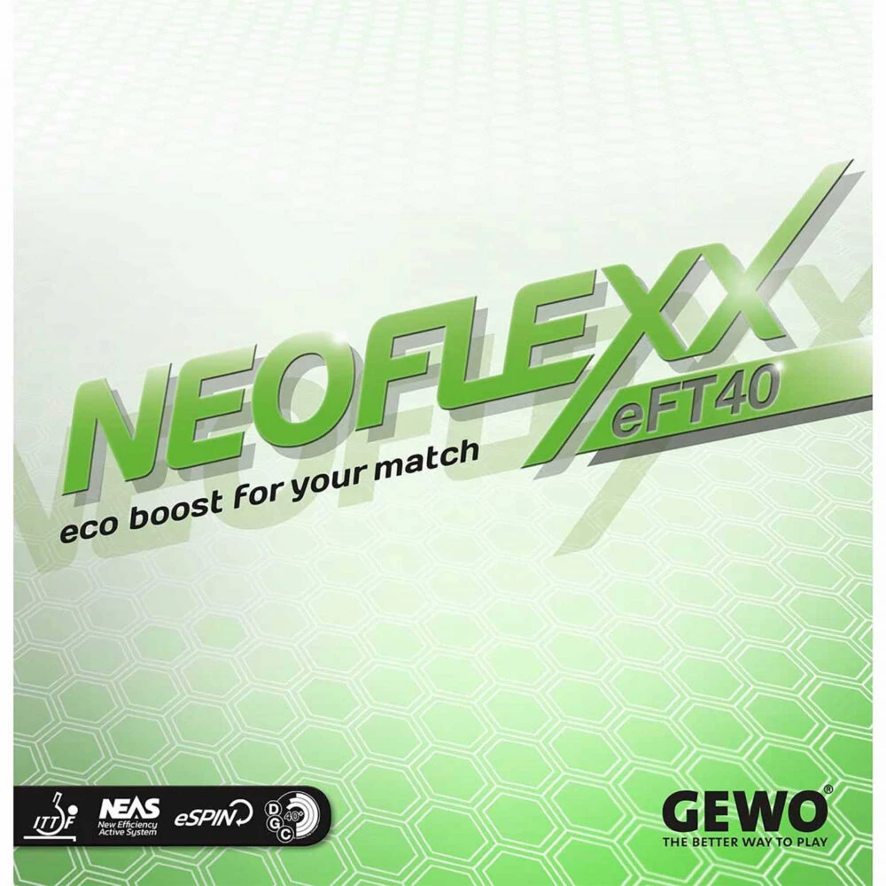 Table Tennis Rubber: Gewo Neoflex EFT 40