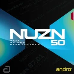 Table Tennis Rubber: Andro Rubber NUZN 50
