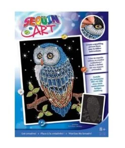 Sequin Art – Night Owl