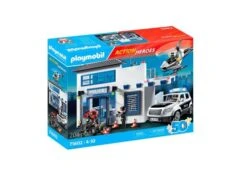 Playmobil – Police Station With Helicopter Pad