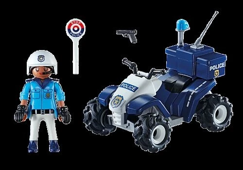 Playmobil – Police Quad - Image 3