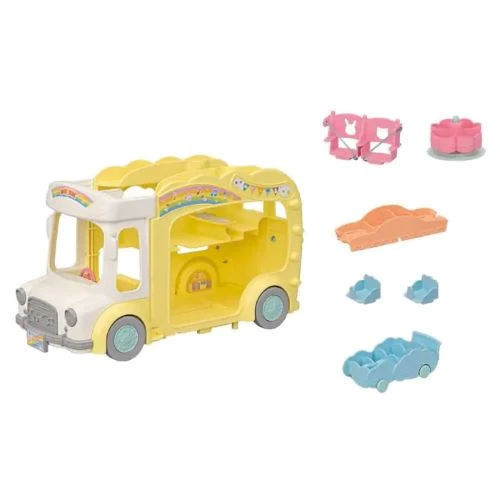 Sylvanian Families β Rainbow Fun Nursery Bus - Image 6