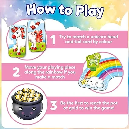 Orchard Toys: Rainbow Unicorns Memory Matching Game - Image 4