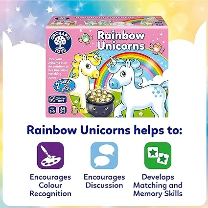 Orchard Toys: Rainbow Unicorns Memory Matching Game - Image 5