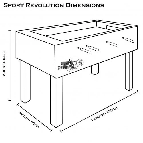 Roberto Sports – Sport Revolution Football Table – 51014 - Image 2