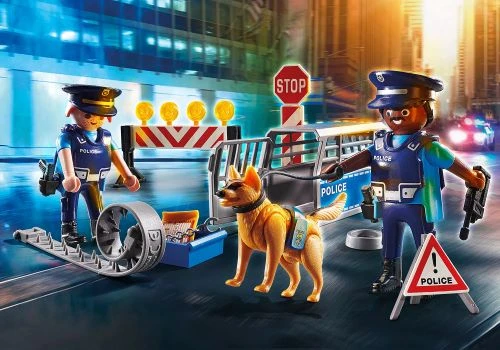 Playmobil β Police Roadblock - Image 2