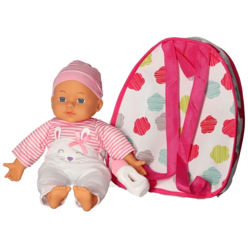 My Baby Sophie 30cm Doll In Her Backpack Baby Carrier β 30303 - Image 4