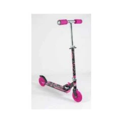 Scooters: Nebulus Scooter Black With Pink Chrome Finish