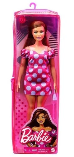 Barbie Fashionista 171 – Vitiligo Skin & Polka Dot Dress - Image 3