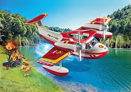 Playmobil β Firefighting Seaplane With Extinguishing Function - Image 2