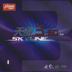 Table Tennis Rubber: DHS Rubber Skyline 3-60 MID 37°
