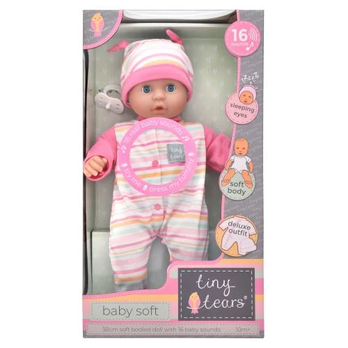 Tiny Tears 15 Inch Baby Soft With 16 Sounds