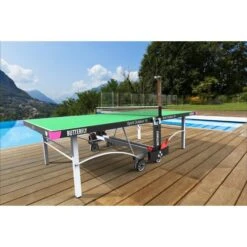 Table Tennis Table: Butterfly Spirit 18 Outdoor Rollaway Table Tennis Table