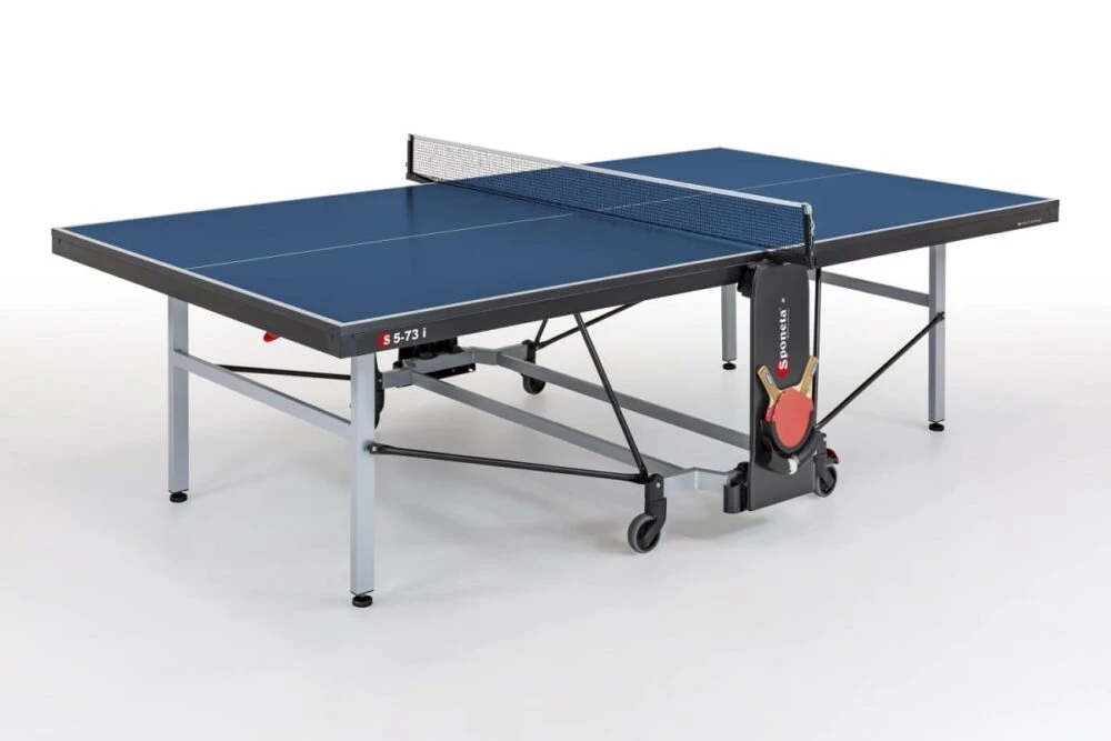 Table Tennis Table: Sponeta Schooline Playback Rollaway Indoor S5-73i – Blue