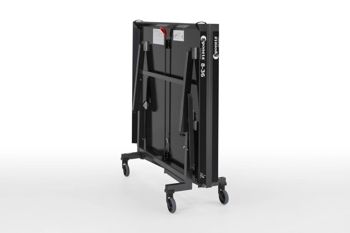 Table Tennis Table: Sponeta Centrefold Championline Indoor S8-36i – Green - Image 2