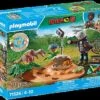 Playmobil – Stegosaurus Nest With Egg Thief