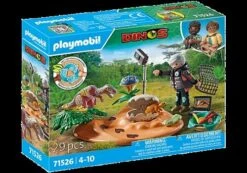 Playmobil – Stegosaurus Nest With Egg Thief