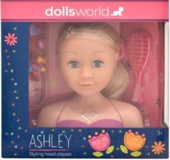 Dolls World Ashley Styling Head Playset