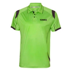 Table Tennis Clothing: Gewo Shirt Terni Green/Black