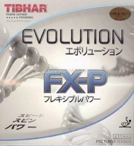 Table Tennis Rubber: Tibhar Evolution FX-P
