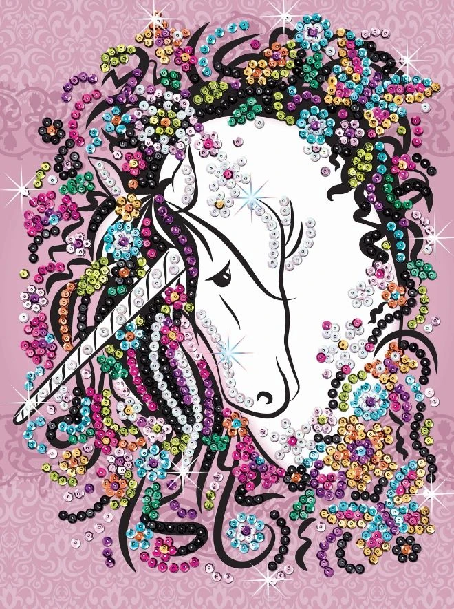 Sequin Art β Unicorn β Craft Teen - Image 3