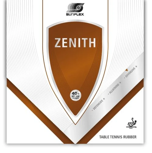 Table Tennis Rubber: Sunflex Rubber Zenith